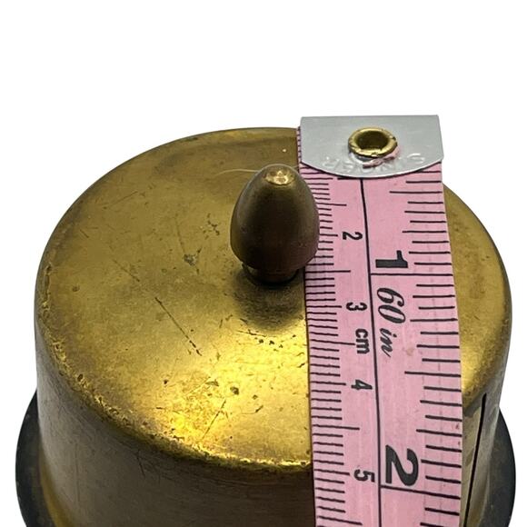 Vintage Brass Stamp Roll Dispenser. Div. of K. & McD. Inc. Retro Dark Academia - Picture 11 of 13